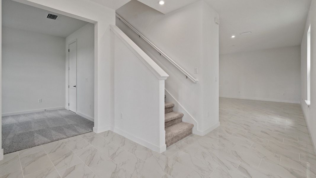 Mandarin Interior Entry at Trinity place by DRB Homes Orlando in Saint Cloud, FL Mandarin Interior Entry at Trinity place by DRB Homes Orlando in Saint Cloud, FL