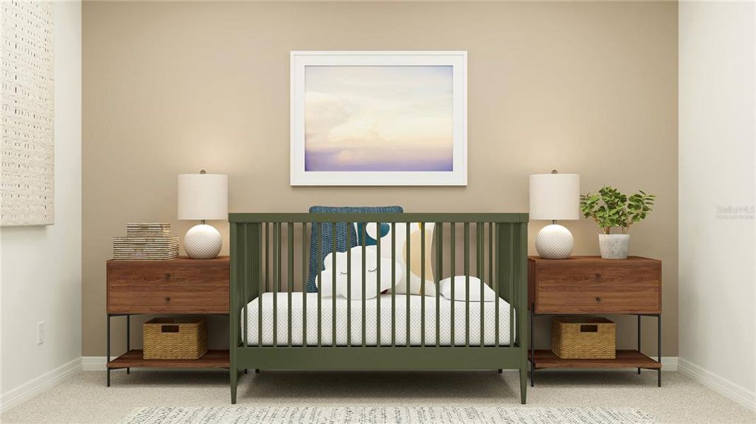 Furnished interior view inside a new home in , Haines City (Image 22).