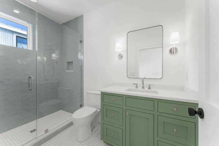 Furnished interior view inside a new home in , Mount Pleasant (Image 9).
