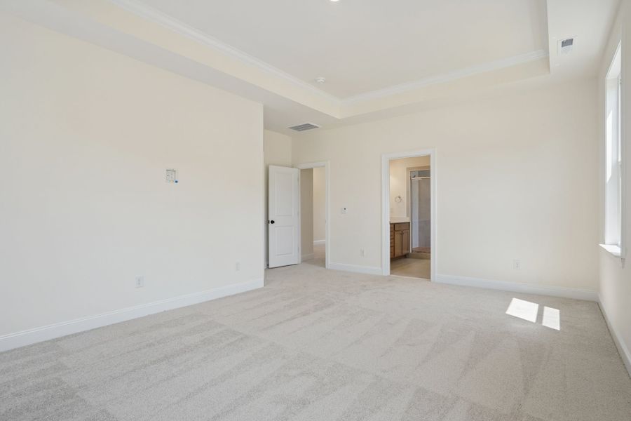 Representative unfurnished interior of a home built from the Jordan by Caruso Homes in Blue Run, Raleigh (Image 36). Representative unfurnished interior of a home built from the Jordan by Caruso Homes in Blue Run, Raleigh (Image 36).