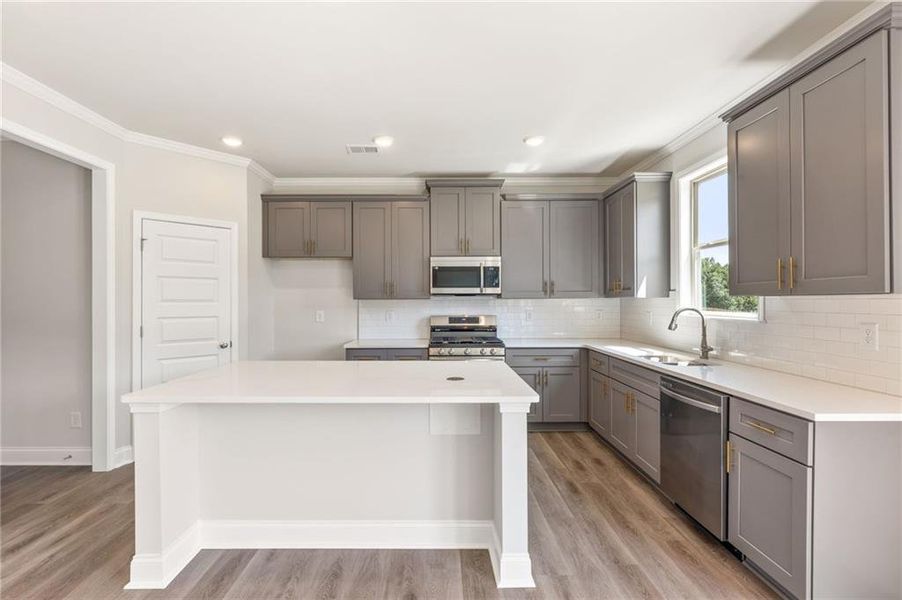 Furnished interior view inside a new home in Hellen Valley, Braselton (Image 8).