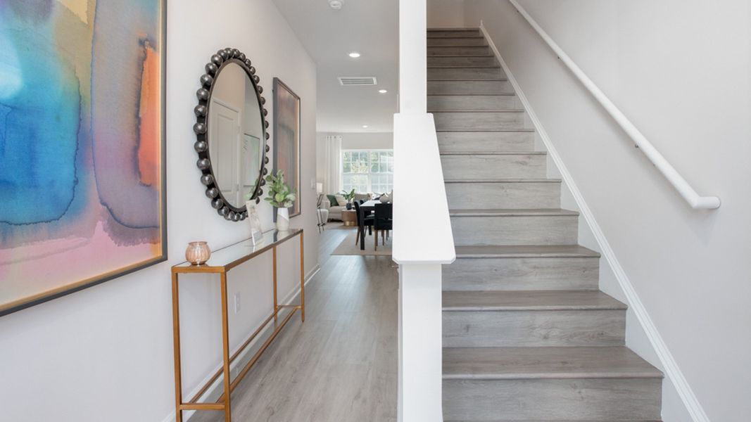 Furnished interior view inside a new home in Henley Ridge, Graham (Image 4).