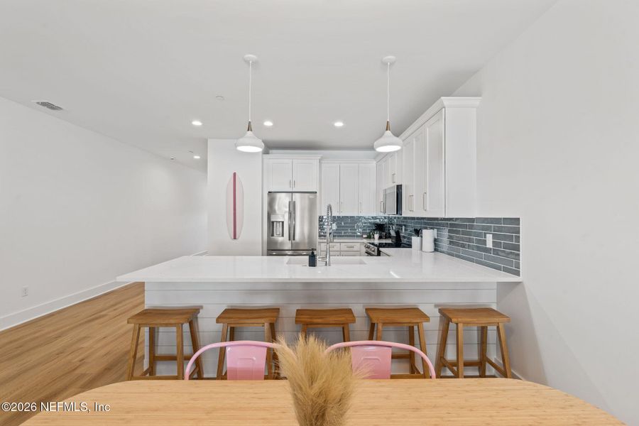Furnished interior view inside a new home in , Jacksonville Beach (Image 15). Furnished interior view inside a new home in , Jacksonville Beach (Image 15).