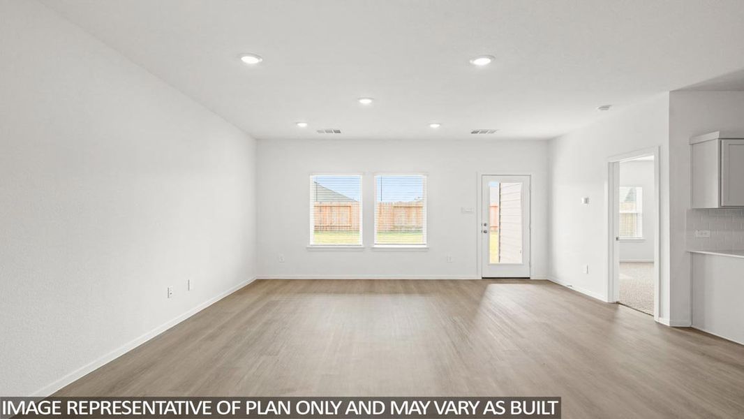 Spacious, unfurnished interior of a new home in New Waverly Station, New Waverly (Image 14).