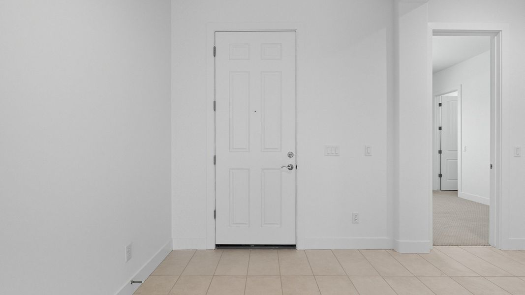 Furnished interior view inside a new home in Hacienda at Estrella, Goodyear (Image 26).