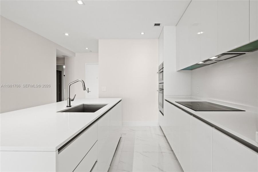 Furnished interior view inside a new home in Aria Reserve, Miami (Image 10).