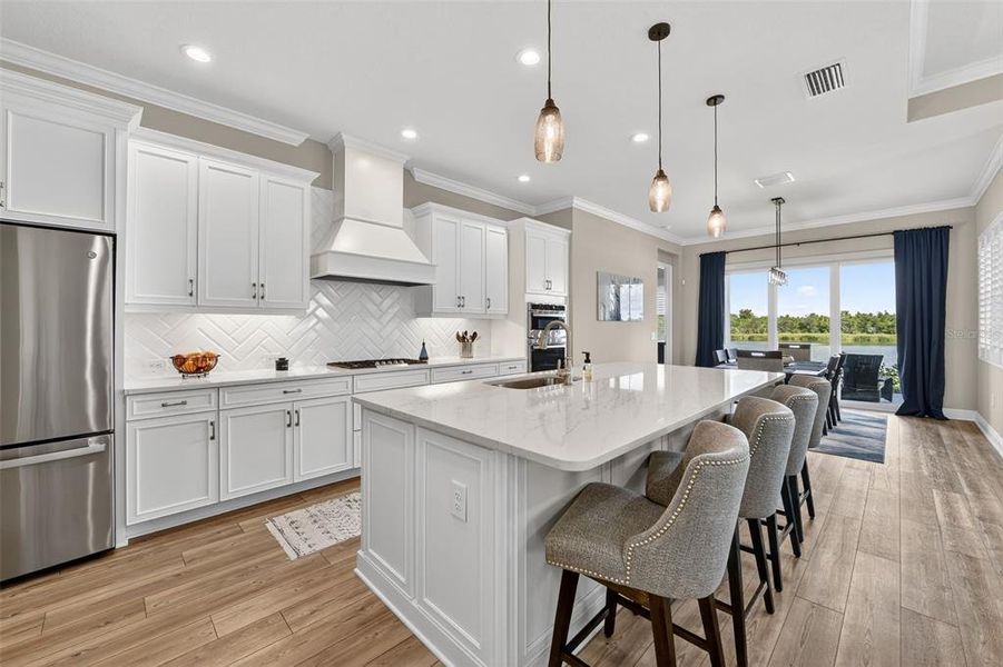 Furnished interior view inside a new home in , Sarasota (Image 4).