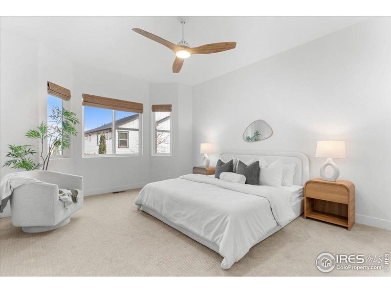 Furnished interior view inside a new home in , Fort Collins (Image 7).