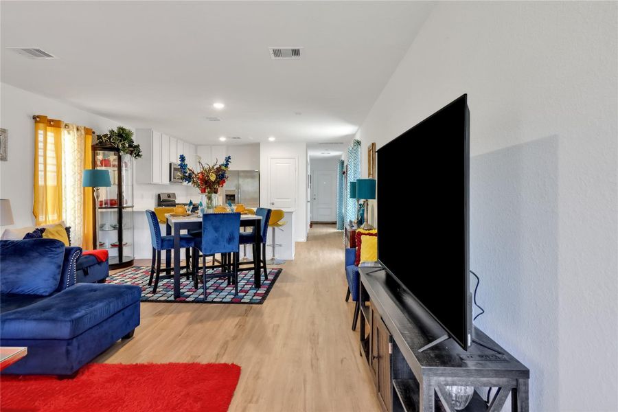 Furnished interior view inside a new home in Tavola, New Caney (Image 5).