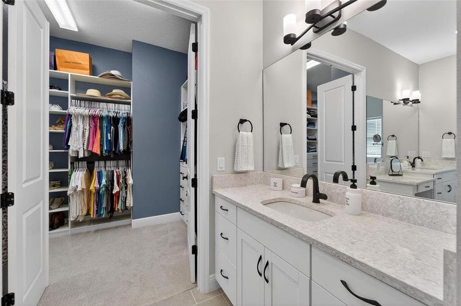 Furnished interior view inside a new home in Creek Ridge Preserve, Lithia (Image 18). Furnished interior view inside a new home in Creek Ridge Preserve, Lithia (Image 18).