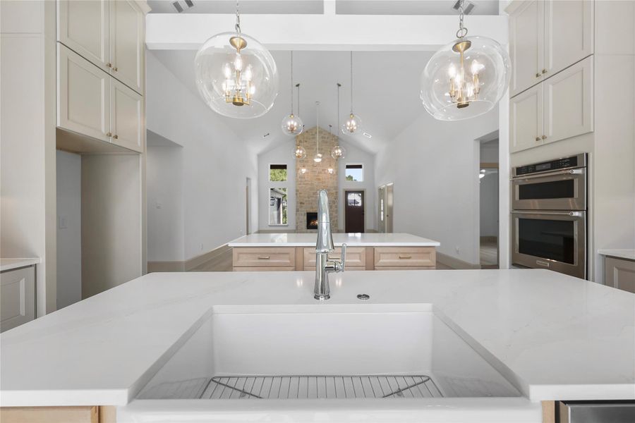 Furnished interior view inside a new home in Bentwater, Montgomery (Image 6). Furnished interior view inside a new home in Bentwater, Montgomery (Image 6).