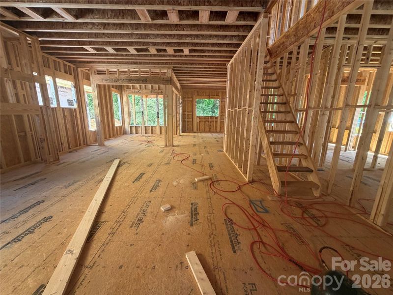 In-progress construction of a new home in , Charlotte, NC (Image 7).