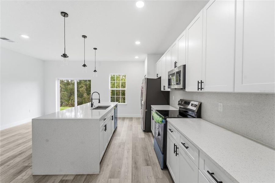 Furnished interior view inside a new home in , Ocala (Image 4).
