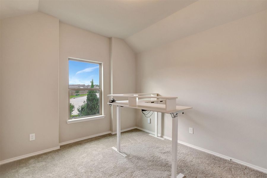 Furnished interior view inside a new home in The Highlands, Porter (Image 11).