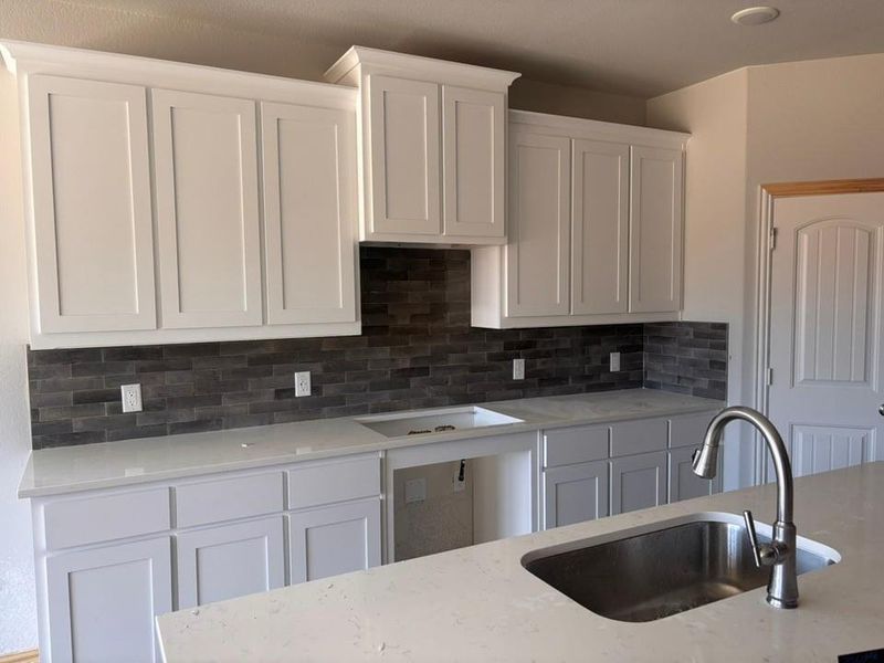 Furnished interior view inside a new home in Northstar, Haslet (Image 4).