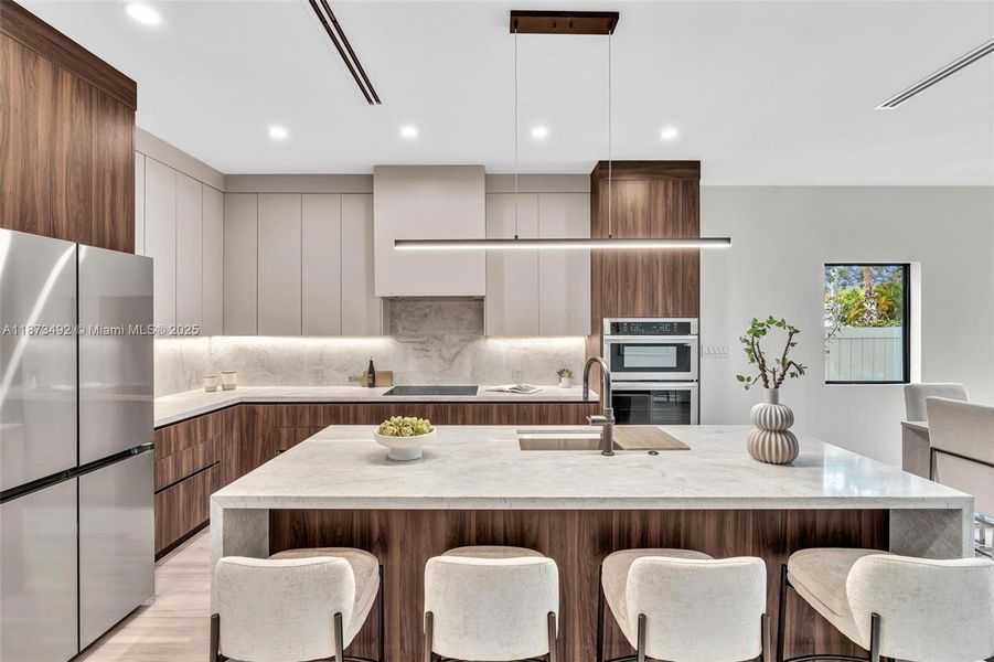 Furnished interior view inside a new home in , Miami (Image 40). Furnished interior view inside a new home in , Miami (Image 40).