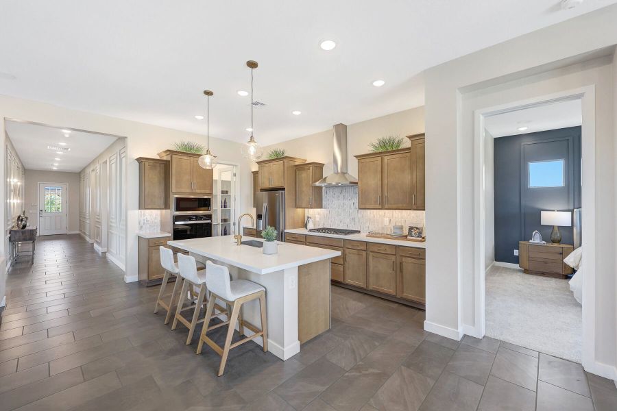 Representative furnished interior of a home built from the Cobalt by Mattamy Homes in Landmarke, Queen Creek (Image 16).