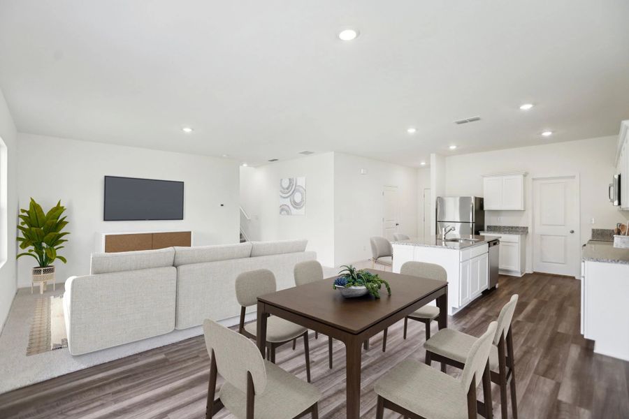 Representative furnished interior of a home built from the Splendor by Starlight Homes in The Summit at Carters Station, Columbia (Image 4).