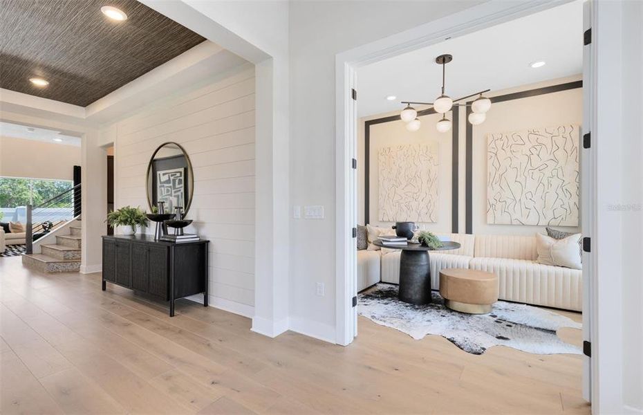 Furnished interior view inside a new home in Parkside Trails, Clermont (Image 37).