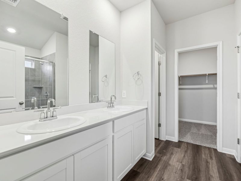 Furnished interior view inside a new home in Eastern Wells, Jarrell (Image 4).