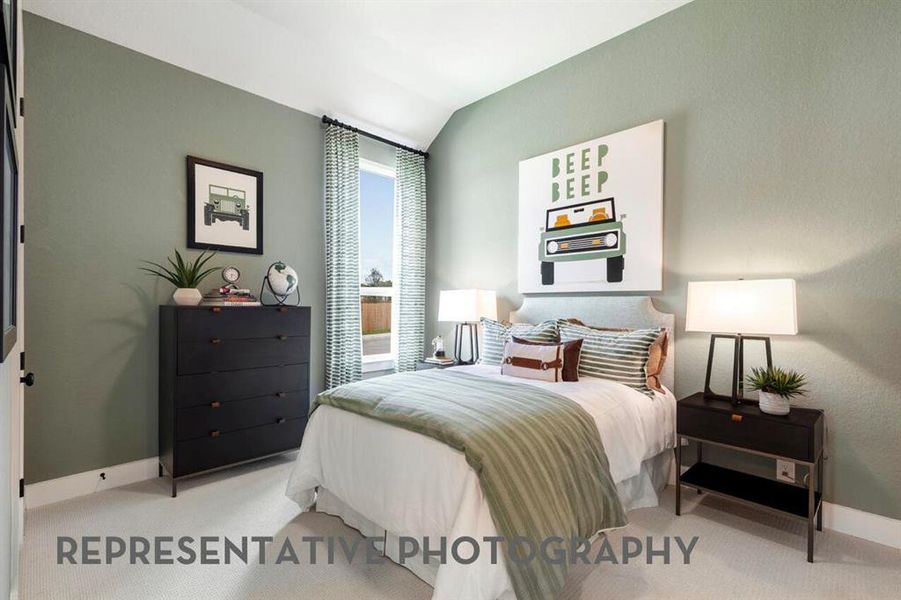 Furnished interior view inside a new home in Goodland, Midlothian (Image 14).