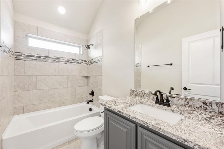 Furnished interior view inside a new home in Parks of Aledo, Aledo (Image 16).