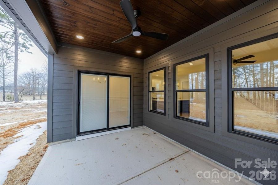 Exterior details and patio area of a home in , Salisbury (Image 4).