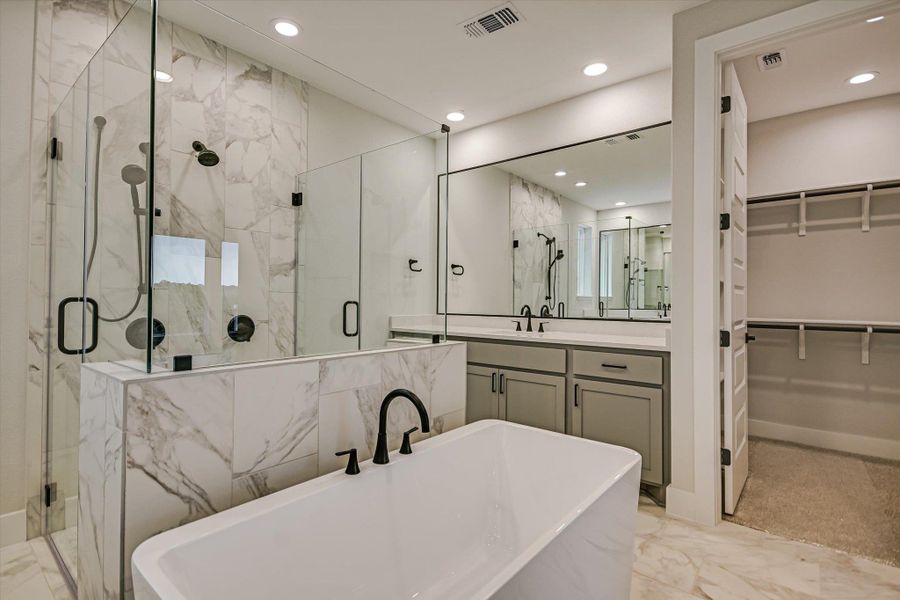Furnished interior view inside a new home in Riverstone, Georgetown (Image 5).