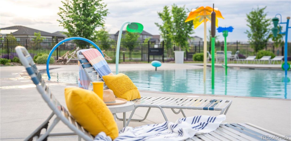 Pool Side @ Barefoot Lakes