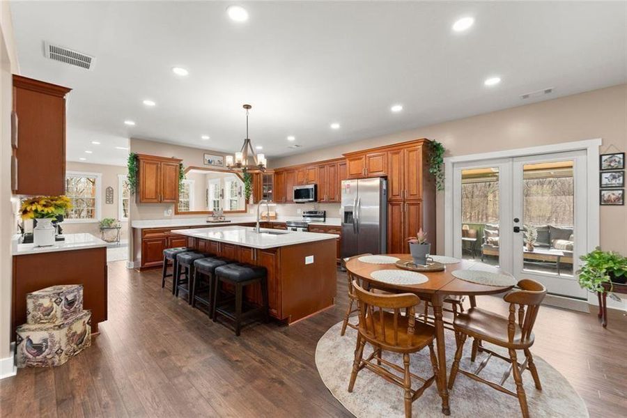 Furnished interior view inside a new home in , Demorest (Image 5).