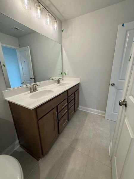 Furnished interior view inside a new home in Sierra Creek, Hoschton (Image 7).
