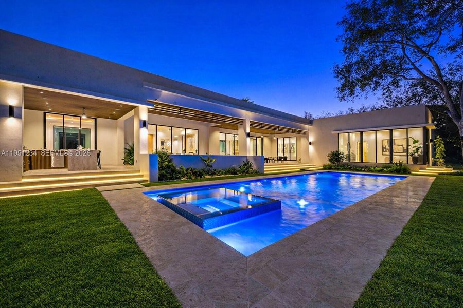 Exterior details and patio area of a home in , Palmetto Bay (Image 22).