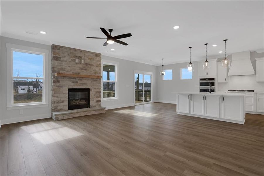 Spacious, unfurnished interior of a new home in Twin Lakes, Hoschton (Image 32). Spacious, unfurnished interior of a new home in Twin Lakes, Hoschton (Image 32).