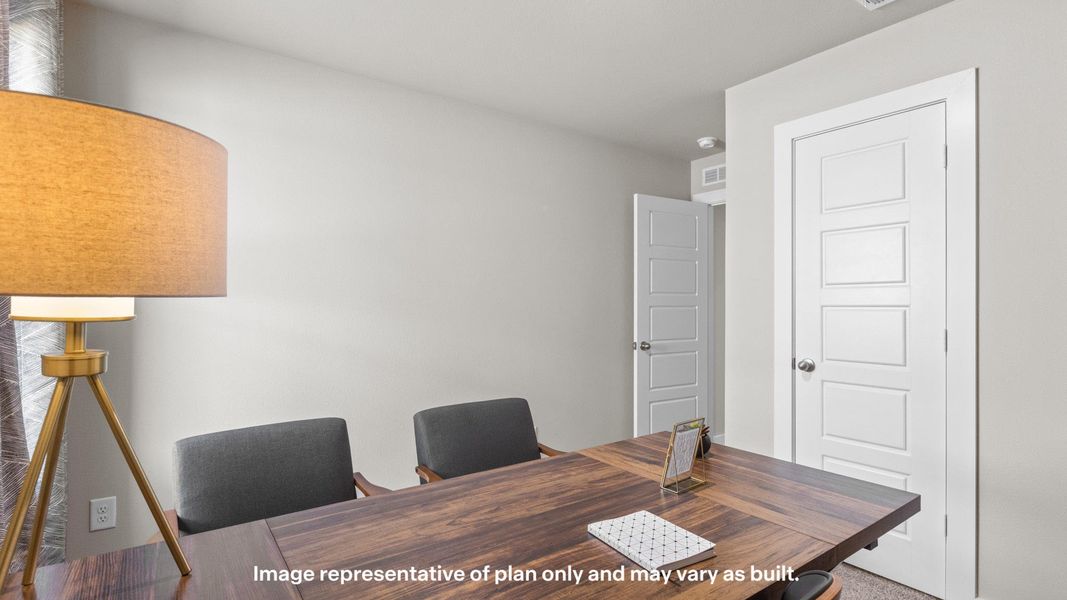 Furnished interior view inside a new home in Homestead at Parks Bell Ranch, Odessa (Image 21).