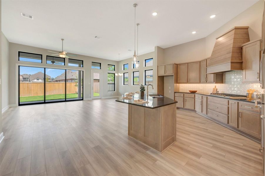 Furnished interior view inside a new home in , Magnolia (Image 6).