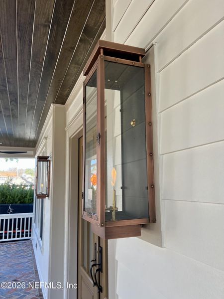 Exterior details and patio area of a home in , Jacksonville (Image 46).