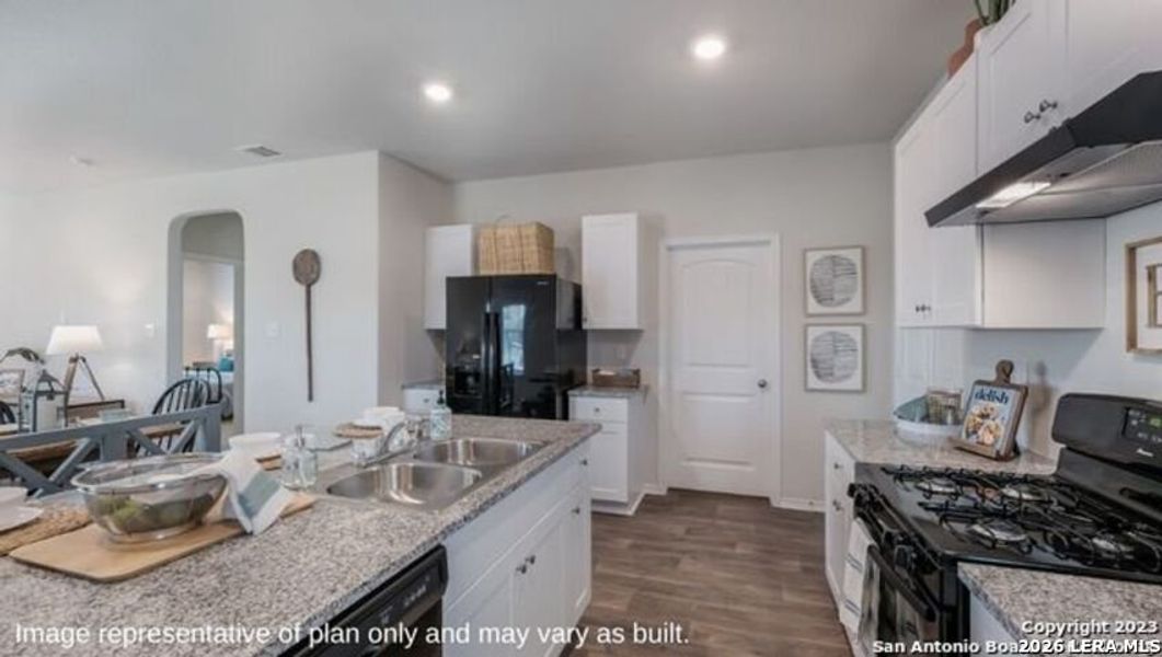 Furnished interior view inside a new home in Redbird Ranch, San Antonio (Image 16).
