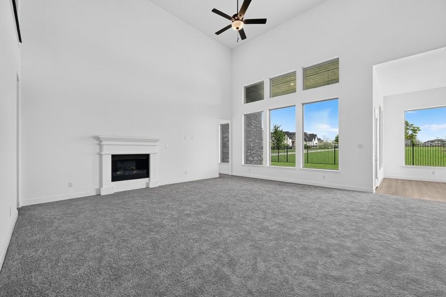 Spacious, unfurnished interior of a new home in The Ranch at Uptown Celina, Celina (Image 14).