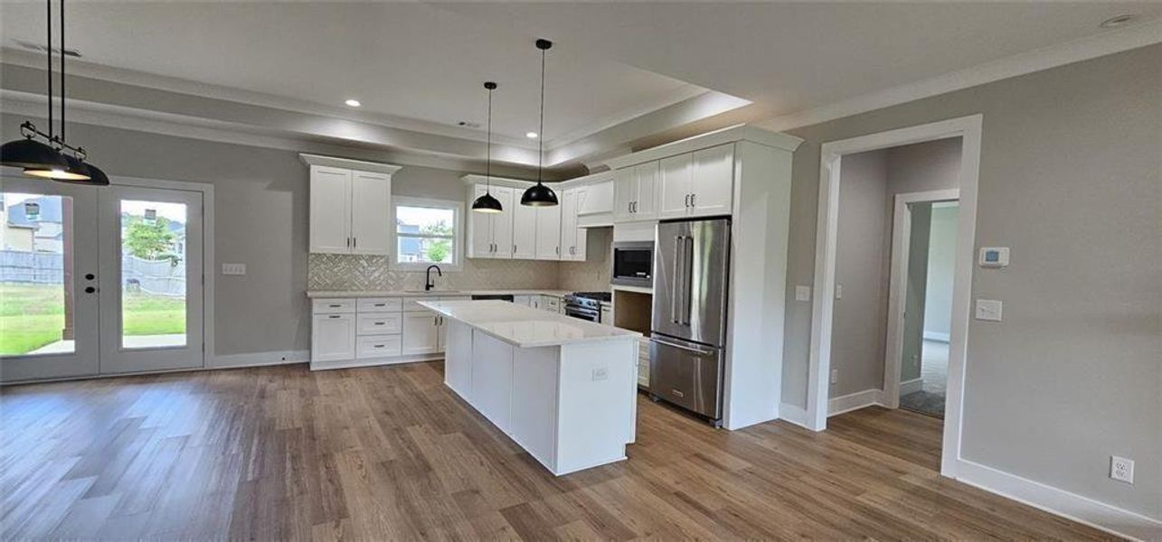 Furnished interior view inside a new home in , Loganville (Image 12). Furnished interior view inside a new home in , Loganville (Image 12).