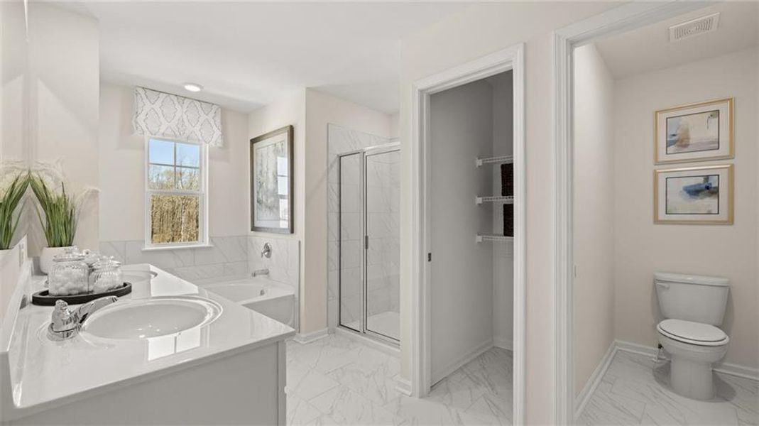 Furnished interior view inside a new home in Kingston Ranch at Lake Oconee, Buckhead (Image 45).