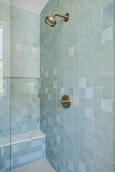 Close-up of interior finishes inside a home in , Dallas (Image 22).