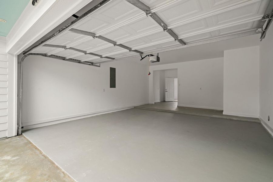 First Floor - Garage with EXTRA storage space