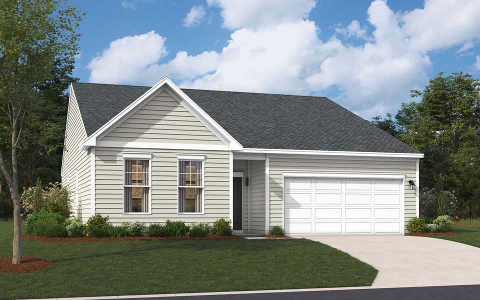 Representative exterior photo of a completed home built from the The Quentin by Stanley Martin Homes in Pinewood, Leland, NC (Image 8).