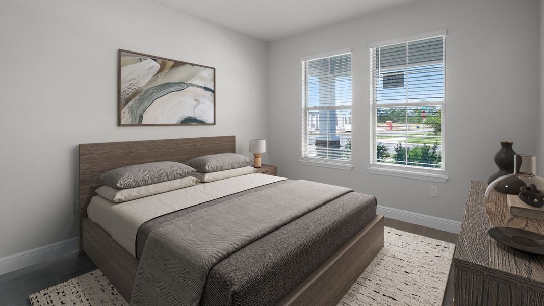 Representative furnished interior of a home built from the BELLMORE by D.R. Horton in Waterleigh, Winter Garden (Image 6).