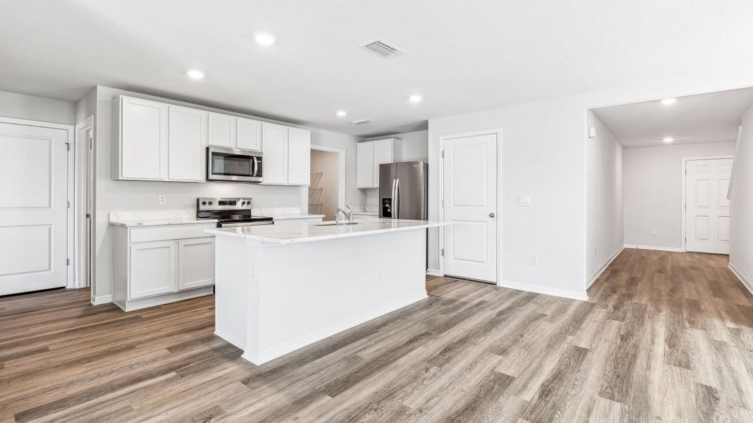 Furnished interior view inside a new home in Legacy Preserve, Parrish (Image 9). Furnished interior view inside a new home in Legacy Preserve, Parrish (Image 9).