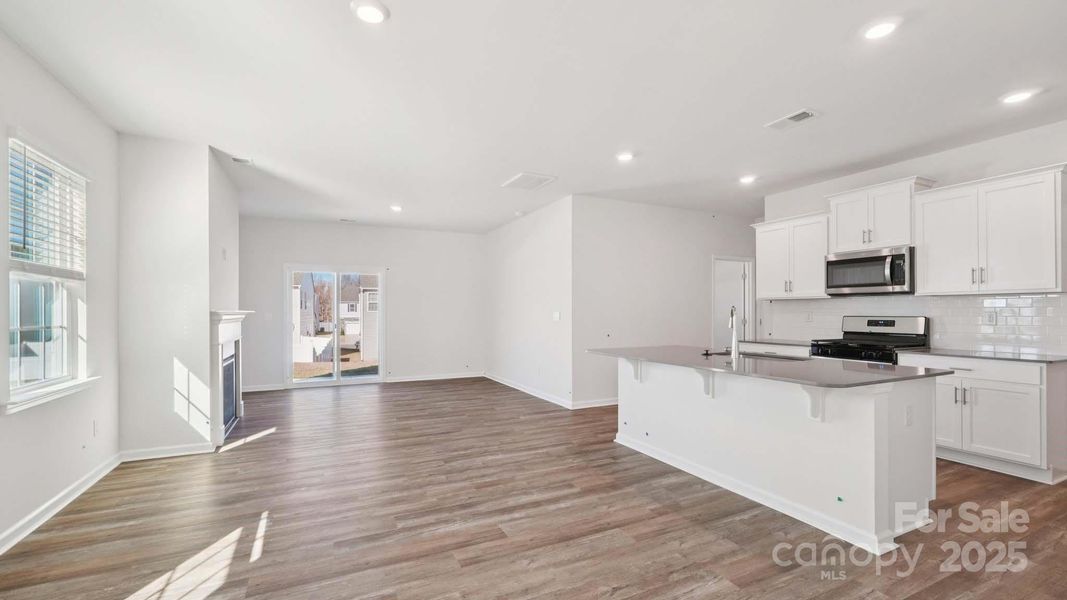 Furnished interior view inside a new home in Wallace Springs, Statesville (Image 5). Furnished interior view inside a new home in Wallace Springs, Statesville (Image 5).