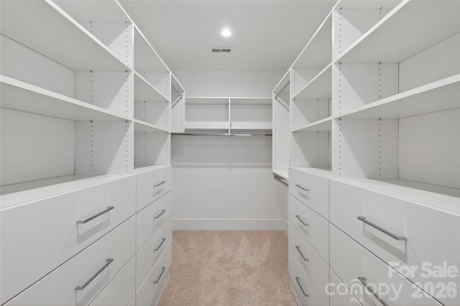 Furnished interior view inside a new home in , Charlotte (Image 27).