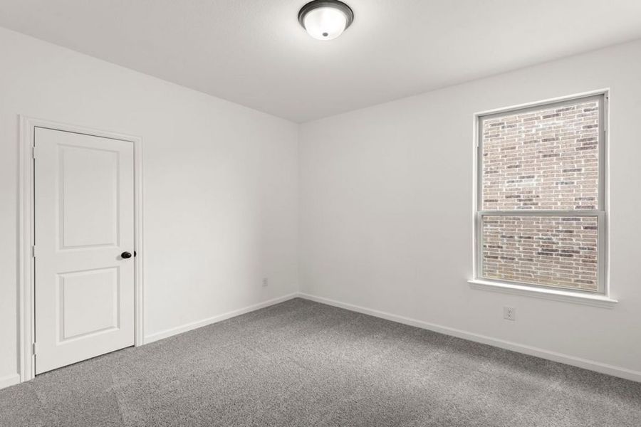 Representative unfurnished interior of a home built from the Tarrant Colony At Pinehurst by Brohn Homes in Colony at Pinehurst, Pinehurst (Image 29). Representative unfurnished interior of a home built from the Tarrant Colony At Pinehurst by Brohn Homes in Colony at Pinehurst, Pinehurst (Image 29).