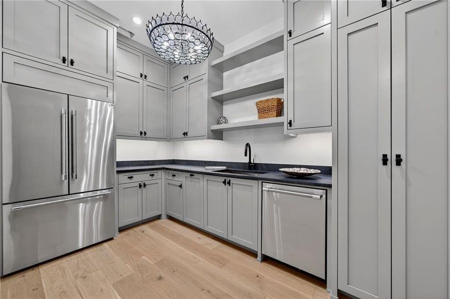 Furnished interior view inside a new home in , Alpharetta (Image 31).