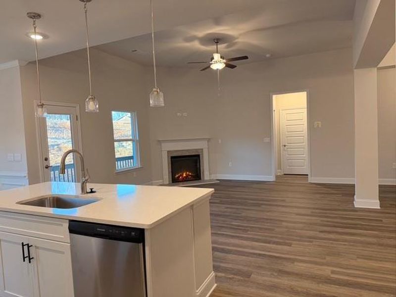 Spacious, unfurnished interior of a new home in Magnolia Villas, Cornelia (Image 13).